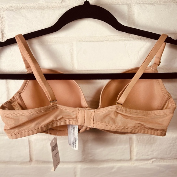 NWT Soma Lightest Lift Lined Demi Underwire Lace Bra 36 B Soft Tan Nude #0304 - Picture 2 of 14